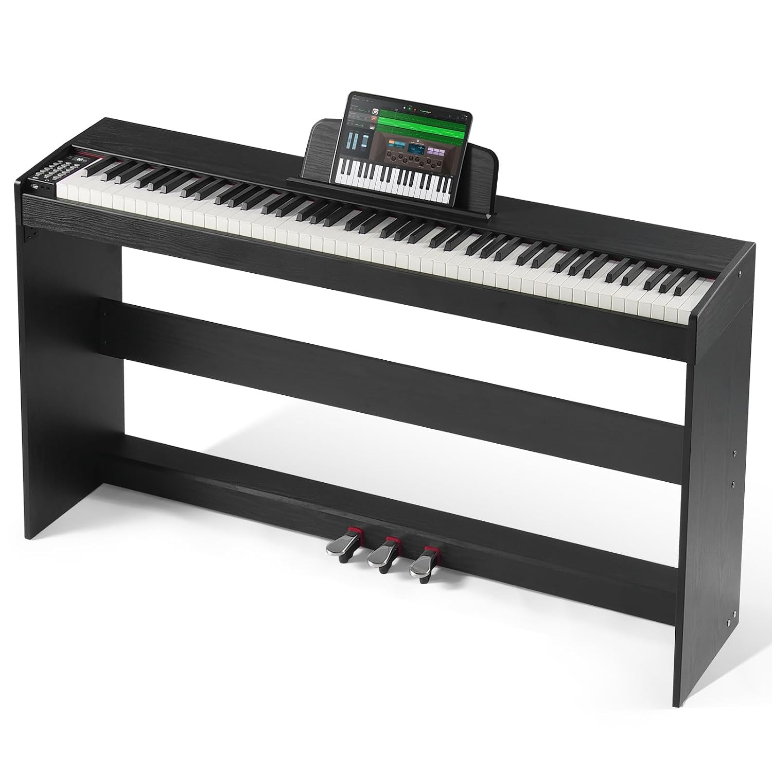 Digitale Piano 88 Gewogen Toetsen - 200 Klanken & Ritmes - 35% Korting