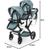 Tweeling Poppenwagen Twin Xeo - 34% Korting