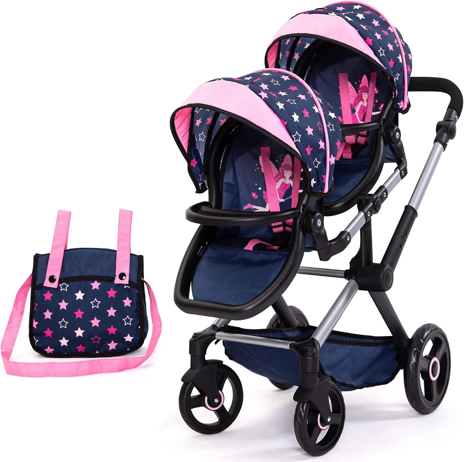 Tweeling Poppenwagen Twin Xeo - 34% Korting