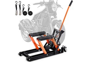 Hydraulische Motorlift Schaarhefkrik - 700kg - Oranje - 32% Korting