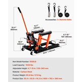 Motorlift Hydraulisch 700kg - 35% Korting