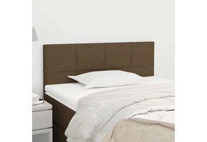 Hoofdbord Stof Donkerbruin 90x5x78/88 cm - 34% Korting