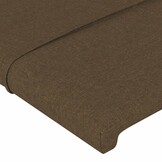 Hoofdbord Stof Donkerbruin 90x5x78/88 cm - 34% Korting