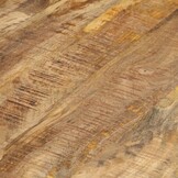VidaXL bijzettafels set van 2 ruw mangohout - 34% korting