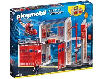 Playmobil Brandweerkazerne Speelset - 34% Korting!