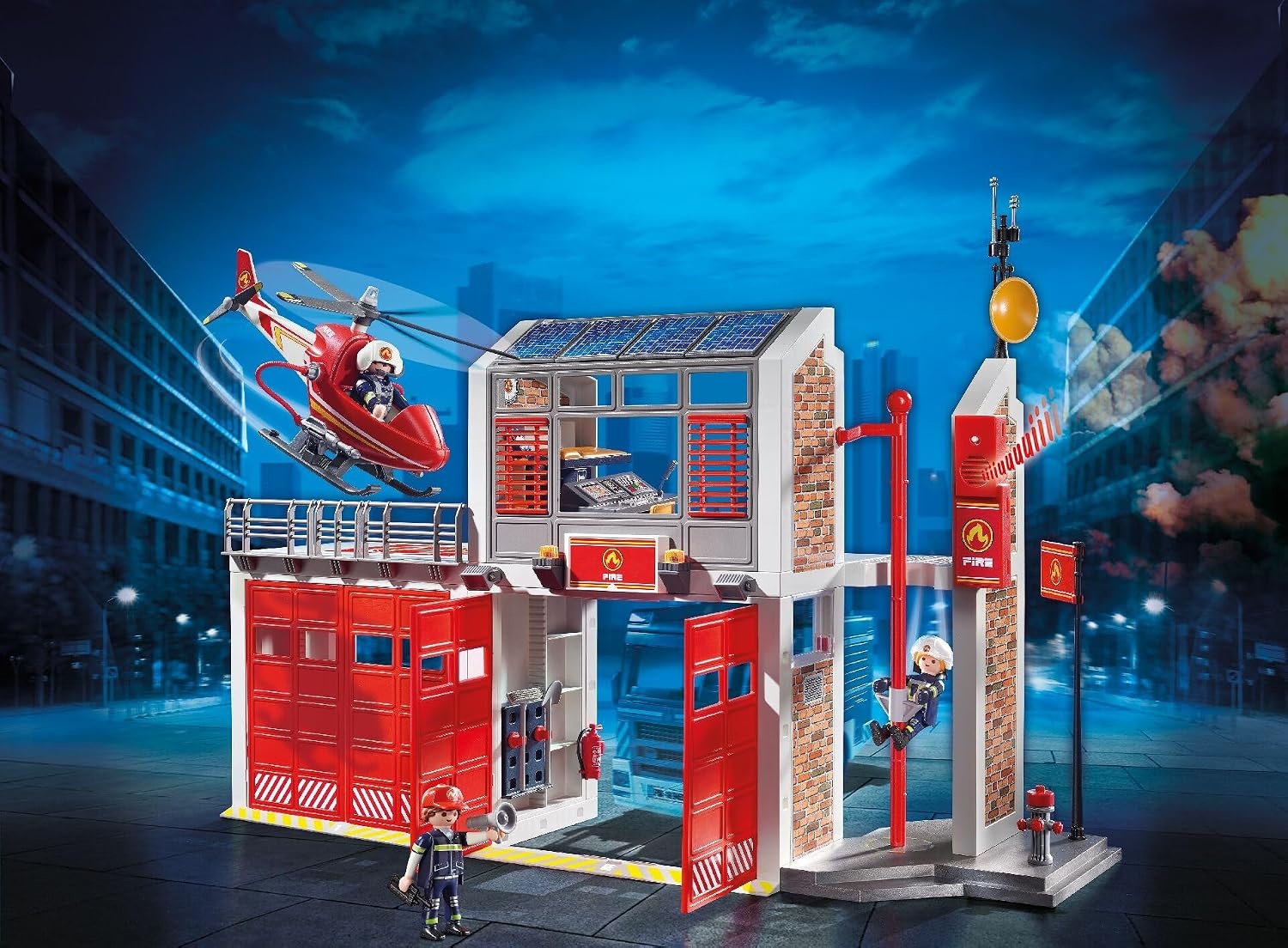 Playmobil Brandweerkazerne Speelset - 34% Korting!