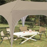 Pop-up Partytent 575x288cm Crèmekleurig Oxford Stof - 35% Korting!