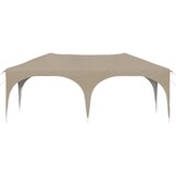 Pop-up Partytent 575x288cm Crèmekleurig Oxford Stof - 35% Korting!