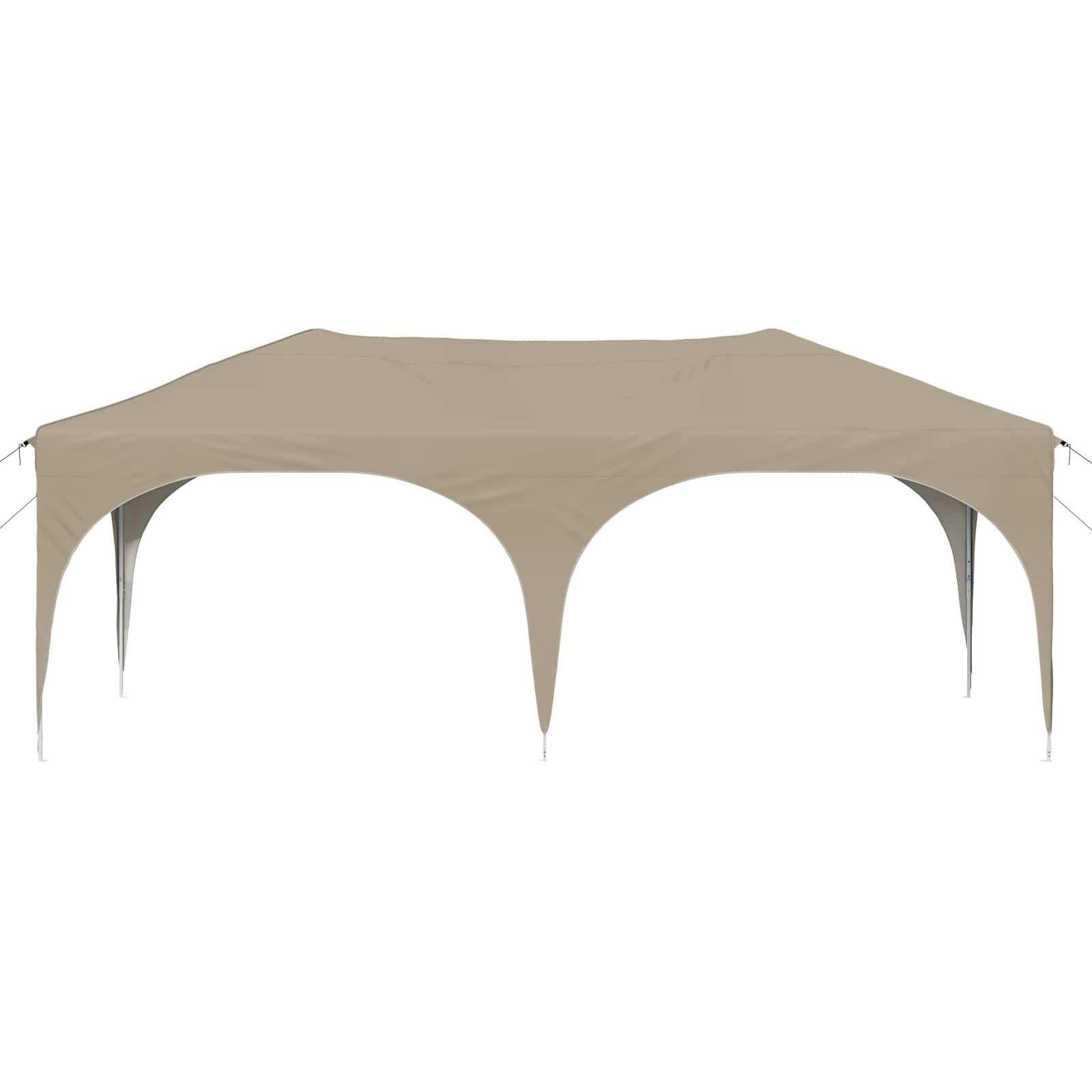 Pop-up Partytent 575x288cm Crèmekleurig Oxford Stof - 35% Korting!
