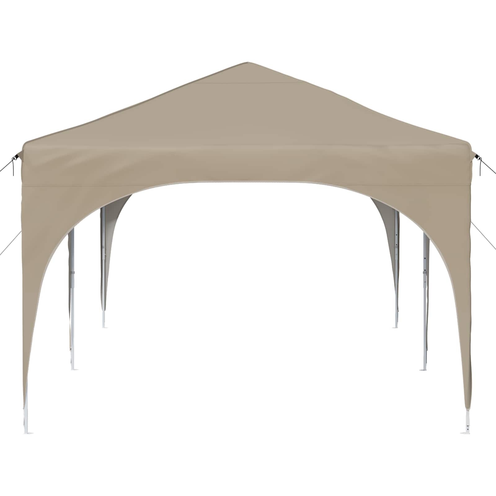 Pop-up Partytent 575x288cm Crèmekleurig Oxford Stof - 35% Korting!