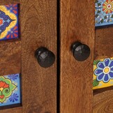 Wastafelkast Walnotenhout - 30% Korting