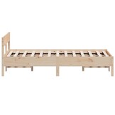 Massief Grenenhouten Bedframe 120x190 cm - 35% Korting