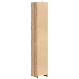Badkamerkast Hout met 6 Vakken en Deuren - 30x30x183,5 cm - Artisanaal Eiken - 35% Korting