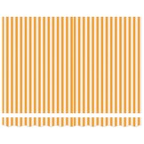 VidaXL Zonnedoek Vervanging Geel/Wit 330x195cm - 34% Korting