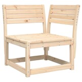 vidaXL Tuinhoekbank met Kussens - 73x73x78 cm Grenenhout - 34% Korting