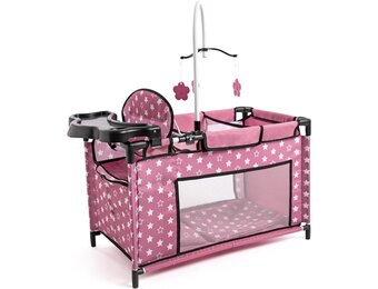 Bayer Design Poppenbed met Stoel & Kast - 34% Korting!
