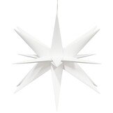 Opvouwbare LED Kerstster - 43 cm Wit - 82% Korting