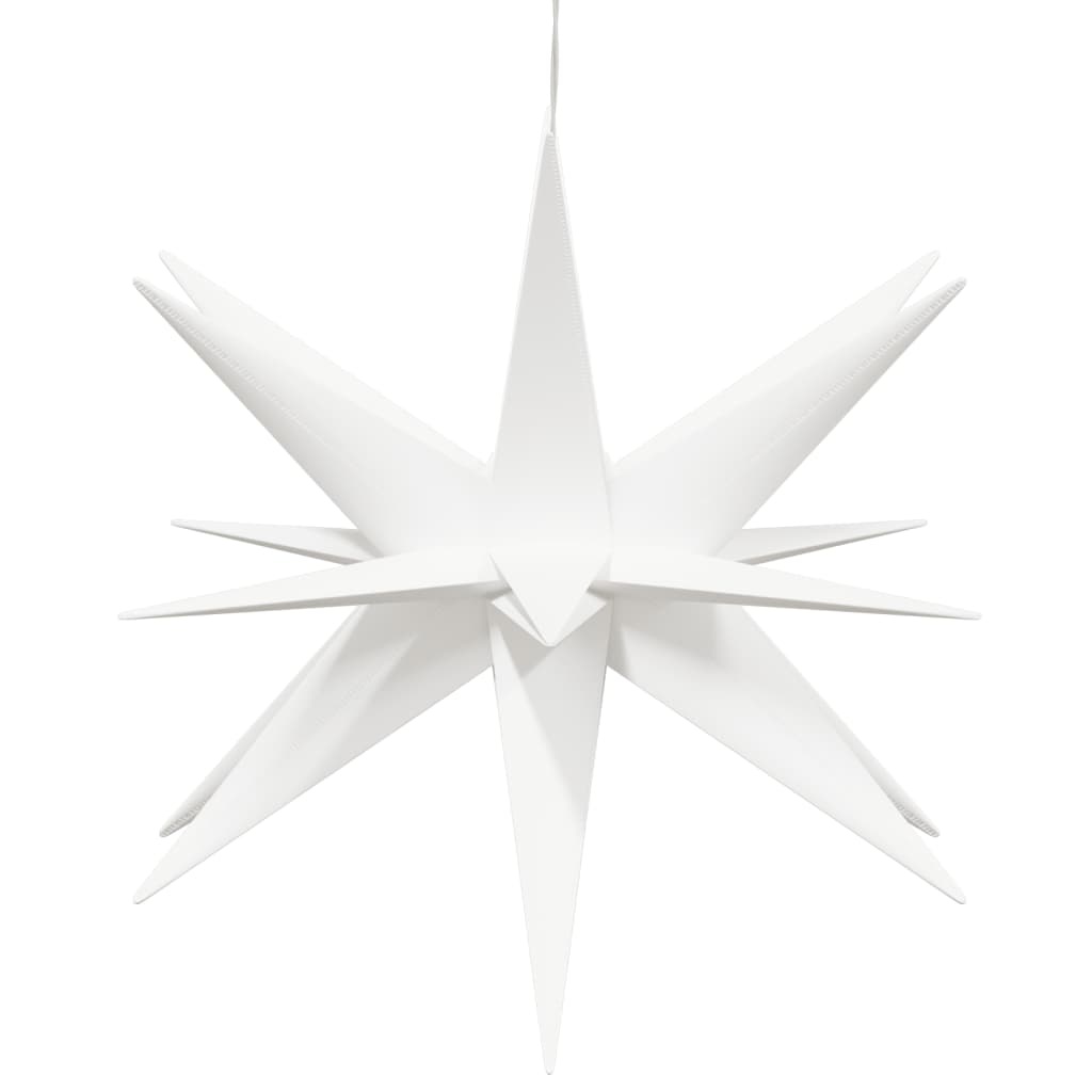 Opvouwbare LED Kerstster - 43 cm Wit - 82% Korting