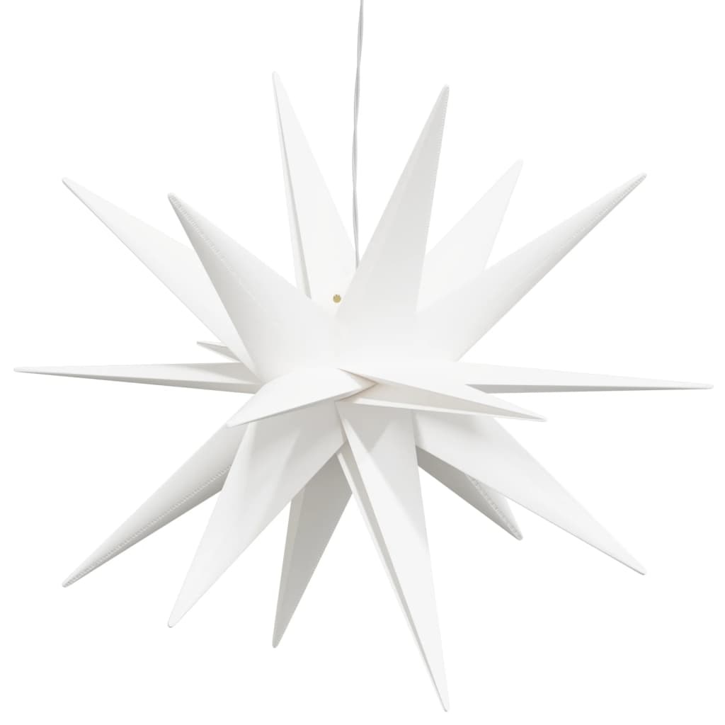 Opvouwbare LED Kerstster - 43 cm Wit - 82% Korting