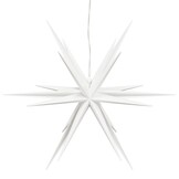 Opvouwbare LED Kerstster - 43 cm Wit - 82% Korting