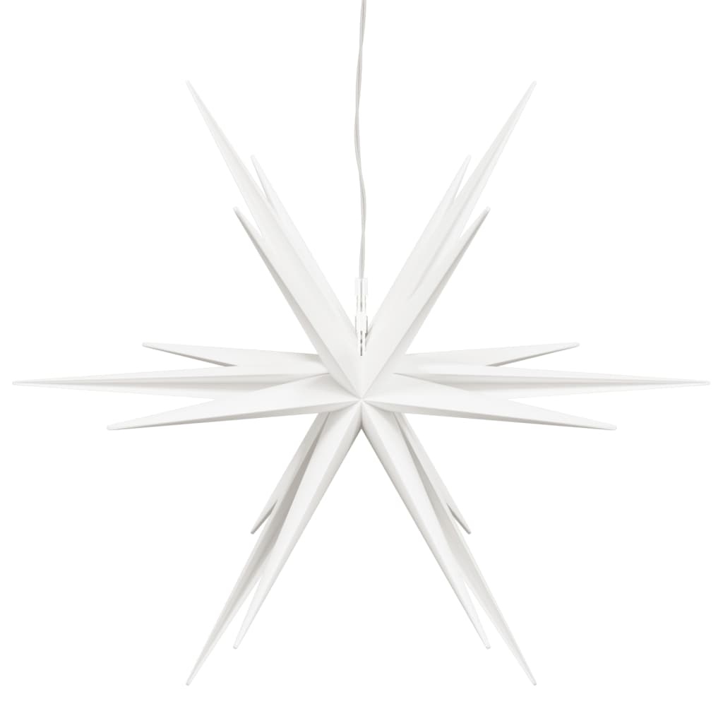 Opvouwbare LED Kerstster - 43 cm Wit - 82% Korting
