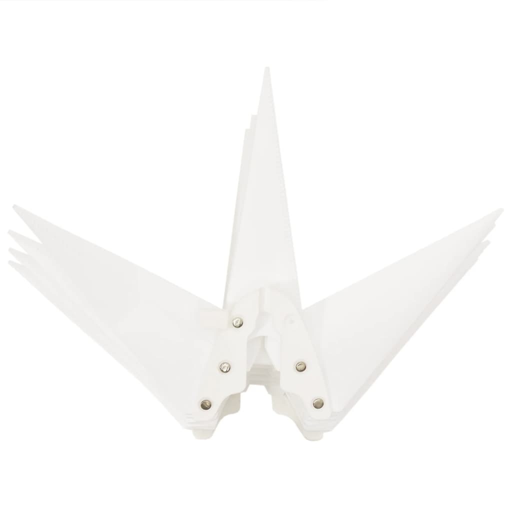 Opvouwbare LED Kerstster - 43 cm Wit - 82% Korting