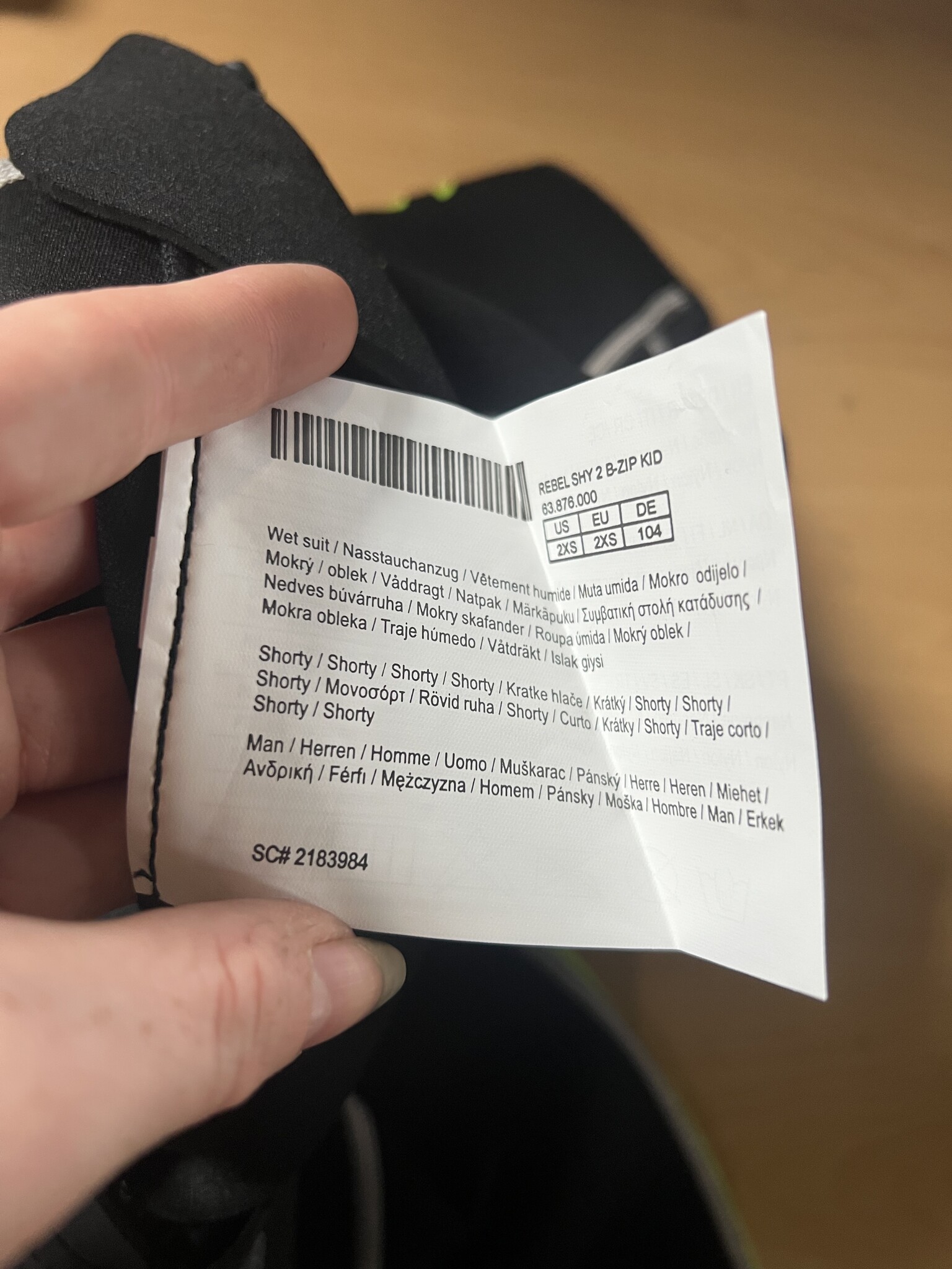 SCUBAPRO Rebel Shortie Duikpak Kinderen - 2,5mm Neopreen - 54% Korting
