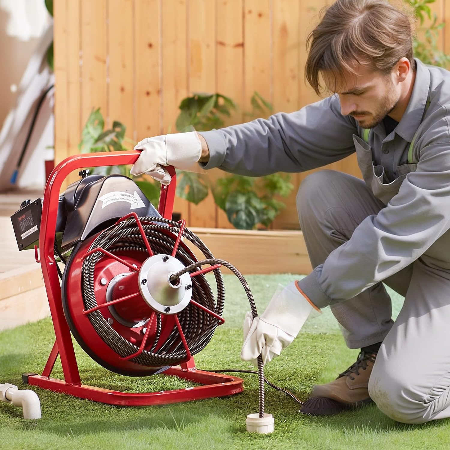 Elektrische Afvoerreiniger 250W - 35% Korting