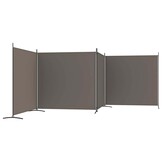 VidaXL Kamerscherm 4 Panelen, Stof Antraciet - 34% Korting