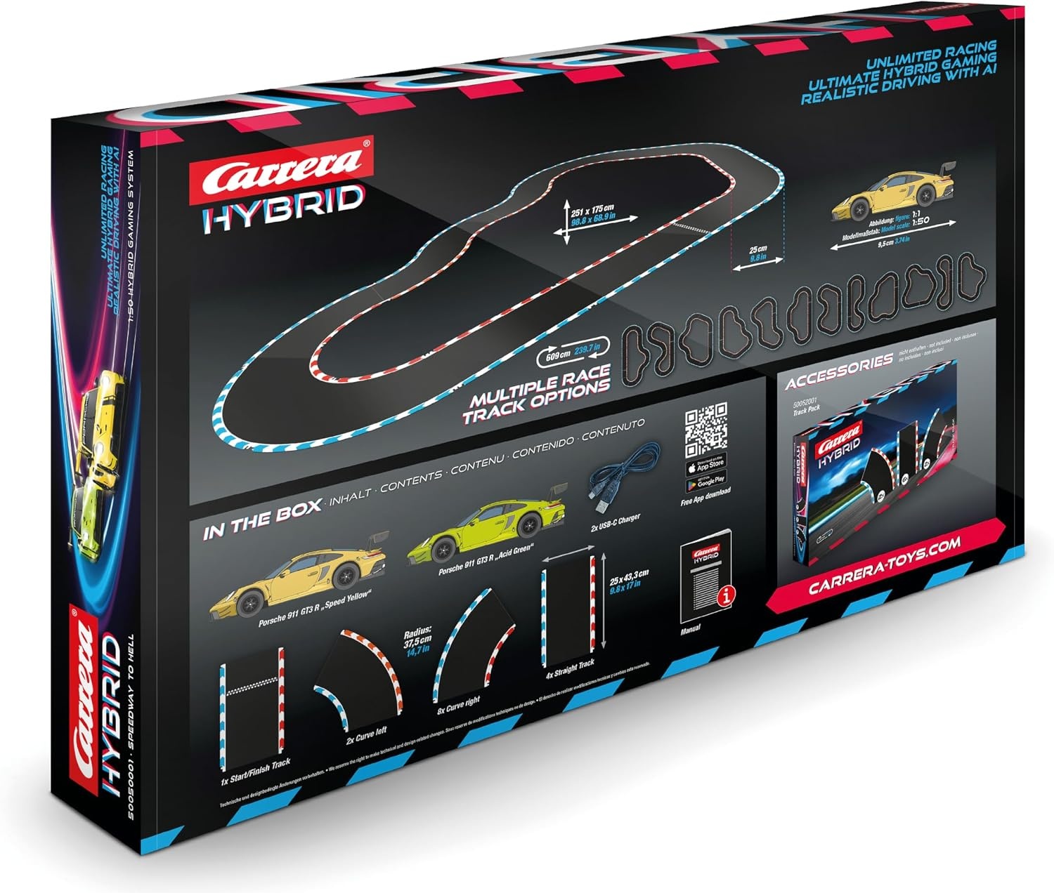 Carrera Hybrid Porsche 911 GT3 R Racebaan Set - 34% Korting