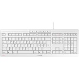 CHERRY STREAM KEYBOARD, Bedraad Toetsenbord, Italiaanse Indeling (QWERTY), Fluisterstille Toetsaanslag, Uniek Typgevoel, Plat Ontwerp, USB-A Verbinding, Zwart