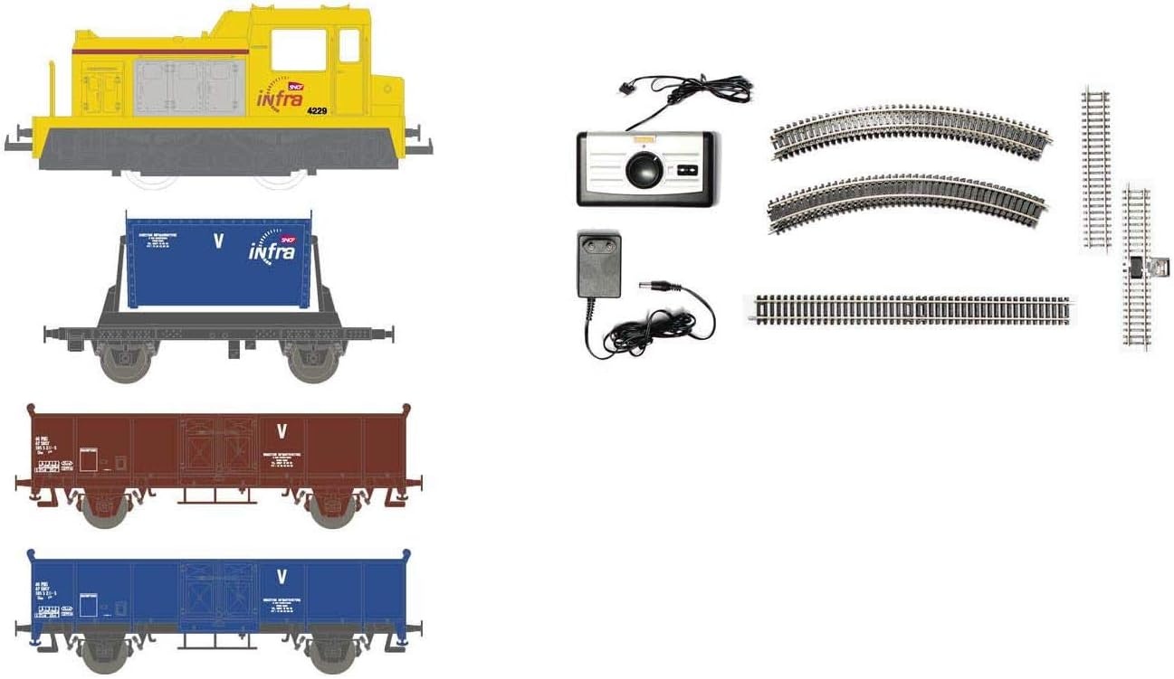 Jouef HJ1062 SNCF Infra Treinset in HO Schaal 1:87