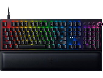 Razer BlackWidow V3 Pro (gele schakelaar) - Draadloos Mechanisch Gaming Toetsenbord (Stille Mechanische Schakelaars, RGB Chroma, Palm Rest, Bluetooth, USB-C) QWERTY US-Layout | Zwart
