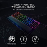Razer BlackWidow V3 Pro (gele schakelaar) - Draadloos Mechanisch Gaming Toetsenbord (Stille Mechanische Schakelaars, RGB Chroma, Palm Rest, Bluetooth, USB-C) QWERTY US-Layout | Zwart