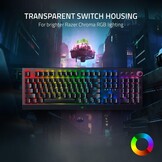 Razer BlackWidow V3 Pro (gele schakelaar) - Draadloos Mechanisch Gaming Toetsenbord (Stille Mechanische Schakelaars, RGB Chroma, Palm Rest, Bluetooth, USB-C) QWERTY US-Layout | Zwart