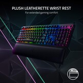 Razer BlackWidow V3 Pro (gele schakelaar) - Draadloos Mechanisch Gaming Toetsenbord (Stille Mechanische Schakelaars, RGB Chroma, Palm Rest, Bluetooth, USB-C) QWERTY US-Layout | Zwart