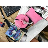 Sandini SleepFix Baby Hoofdkussen - Baby slaapkussen met steun voor autostoel, fietsstoel en buggy - Diverse kleuren