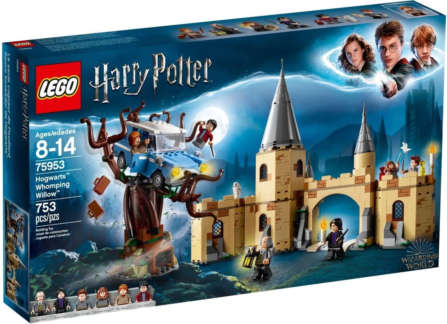 LEGO 75953 Harry Potter De Zweinstein Beukwilg Bouwset met Poppetjes, Speelgoed voor Kinderen van 8 Jaar en Ouder