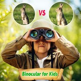 Binoculars for Kids, Kids Binoculars for 3-12 Boys Girls, Outdoor Toys | for Kids- Perfect for Bird Watching, Camping, and Outdoor Exploration