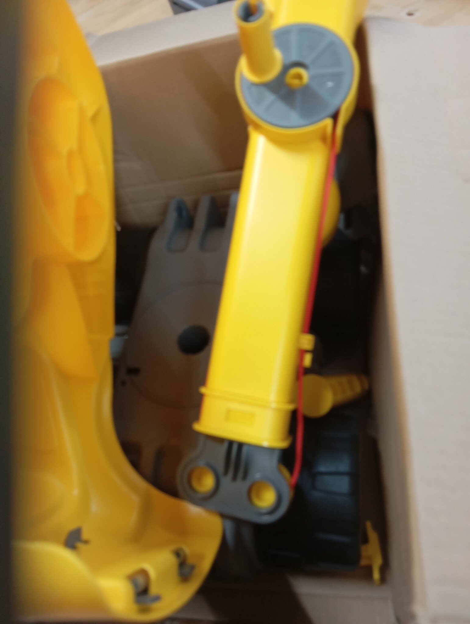 BIG 800055816 - Speelgoedkraan, Loopauto, tilt tot 350 gram, 360 graden kraan, 3 tot 7 jaar