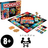 Hasbro Gaming Monopoly Super Mario Bros. Film Edition, bordspel voor kinderen, bevat Bowser speelfiguur