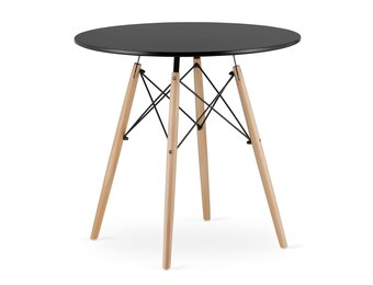 TODI ronde eettafel - 80cm - zwart