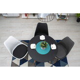 TODI ronde eettafel - 80cm - zwart
