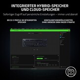 Razer Huntsman V2 (Paarse schakelaar) - Vrijwel latentievrij optisch gaming-toetsenbord (klikkende optische schakelaars, Doubleshot PBT keycaps, palmsteun) QWERTY DE-indeling | Zwart