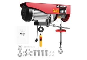 Elektrische Lier 400-800kg - 220V, 1450W - 35% Korting!