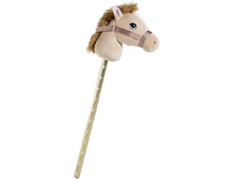 Heunec 741676 av2023-Heunec-heunec-8642d858 Paard stokpaard lichtbruin, bruin, 1 stuk (1 stuk)
