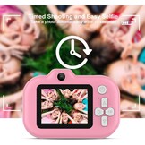 Etpark Kinder-Digitale Camera voor Meisjes 12 MP inclusief 32 GB SD-kaart - Roze