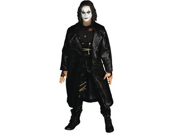 Mezco The Crow One Eric Draven Action Figure, 100% Plastic, Gift Box, Manufacturer, Multi-Coloured