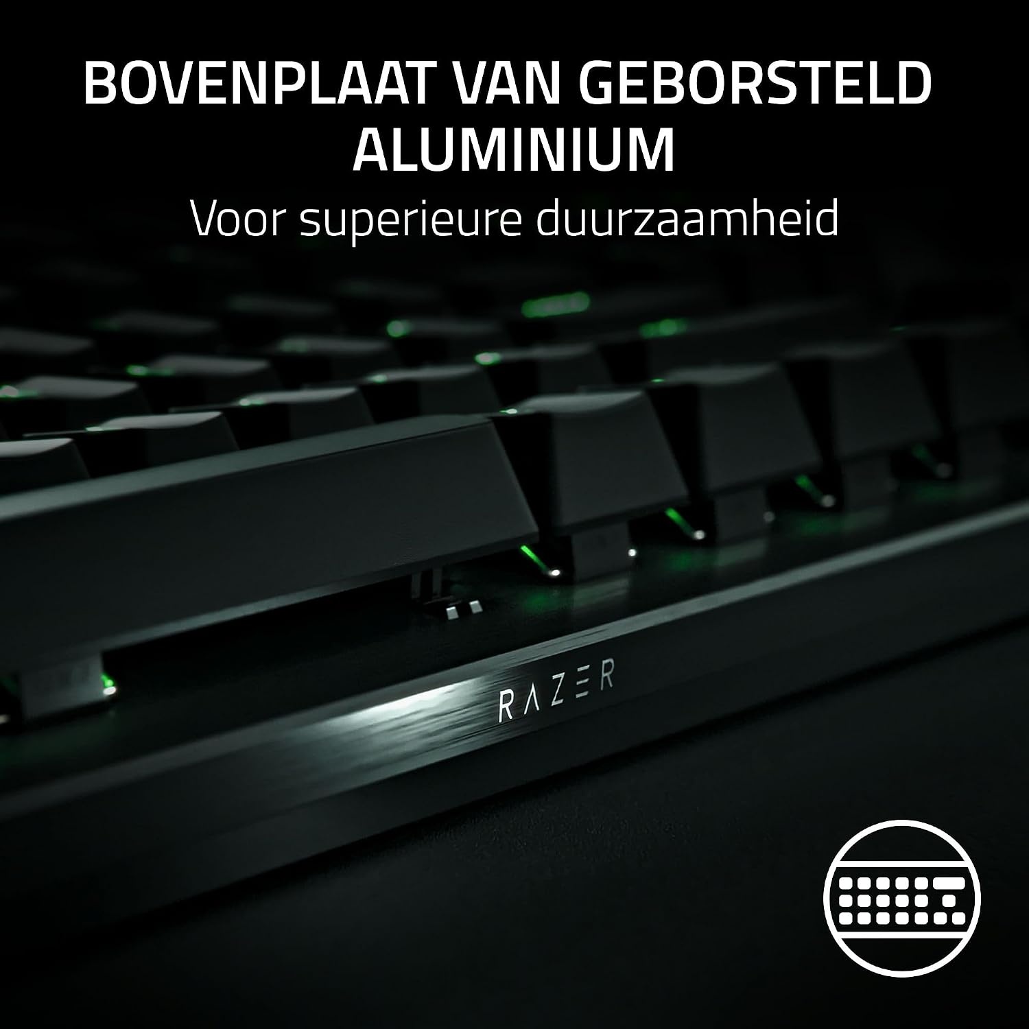 Razer Huntsman V3 Pro Mini - 60% analoog optisch Esports-toetsenbord - Razer Snap Tap & Rapid Trigger (multifunctionele digitale wijzerplaat en speciale bedieningsknoppen) US-Layout | Zwart