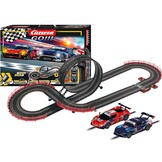 Carrera GO!!! GT Powerplay Autoracebaan met Ford Mustang en Ferrari 296 GT3 - 4,9 meter
